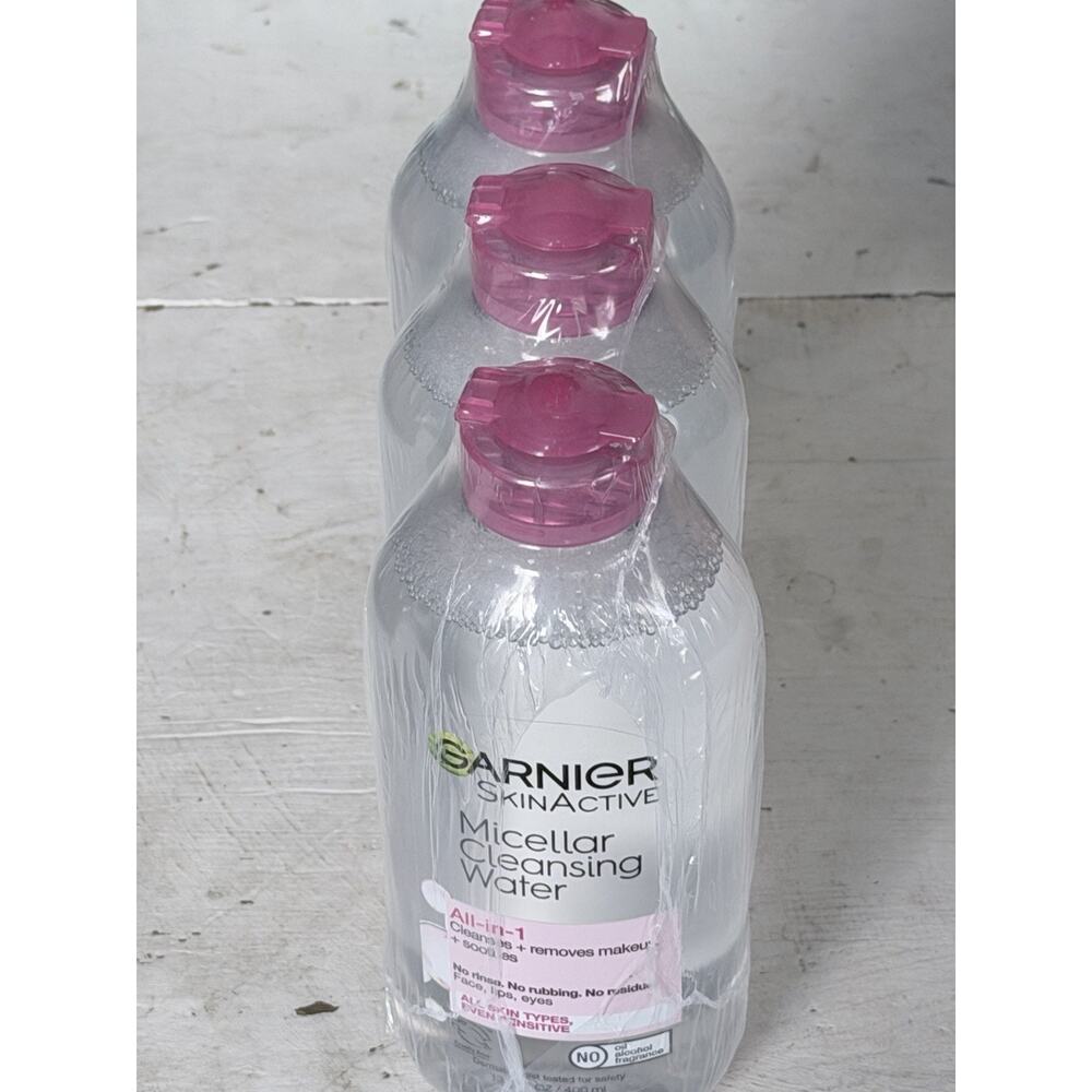 Garnier SkinActive Micellar Water All-in-1 Makeup Remover 3 Pack